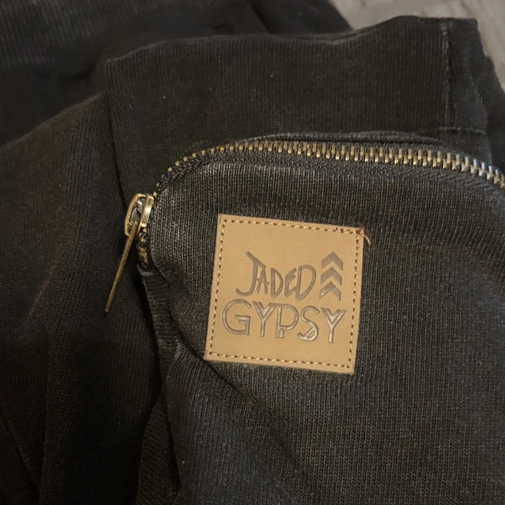 Gorgeous Jaded Gypsy Stone Washed Drop Seat Joggers! - Picture 1 of 14